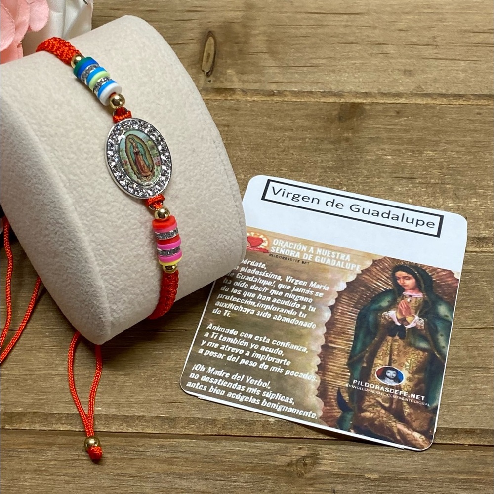 Virgen de Guadalupe Adjustable Bracelet